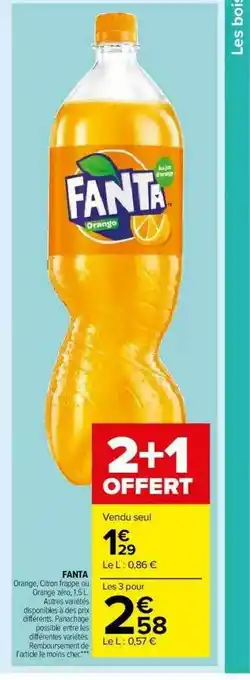Carrefour Market Fanta offre