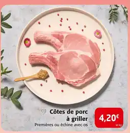 Colruyt Côtes de porc à griller offre