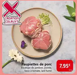 Colruyt Paupiettes de porc offre