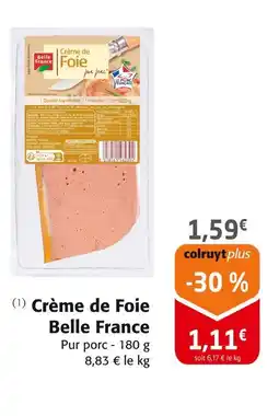 Colruyt Belle France Crème de Foie offre