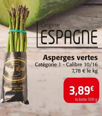 Colruyt Raya Real Asperges vertes offre