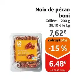 Colruyt boni Noix de pécan offre