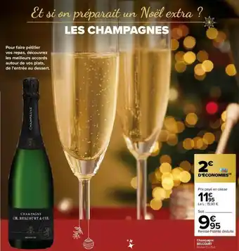 Carrefour Market Champagne Belcourt offre