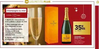 Carrefour Market Champagne Veuve Cliquot offre