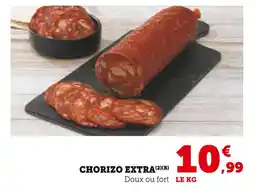 Hyper U CHORIZO EXTRA offre