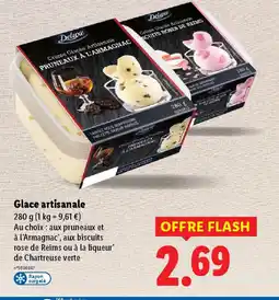 Lidl Glace artisanale offre