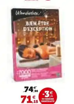 Hyper U WONDERBPX Bien Être D'Exception offre