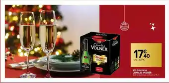 Carrefour Market Vin Mousseux Charles Volner offre