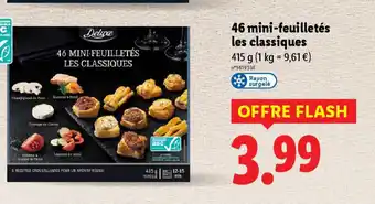 Lidl 46 mini-feuilletés les classiques offre