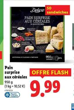 Lidl Pain surprise aux céréales offre