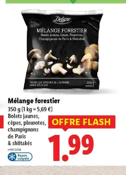 Lidl Mélange forestier offre