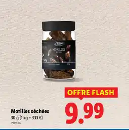 Lidl Morilles séchées offre