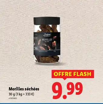 Lidl Morilles séchées offre