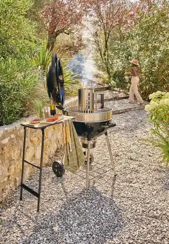 Jardiland Barbecue à charbon Rodéo Pro 57 offre