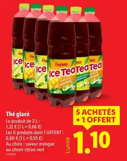 Lidl Freeway Thé glacé offre