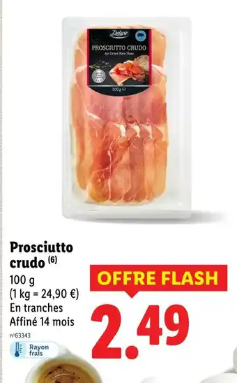 Lidl DELUXE Prosciutto crudo offre