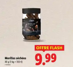 Lidl DELUXE Morilles séchées offre