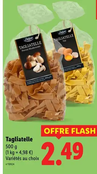 Lidl Deluxe Tagliatelle offre