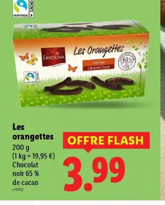 Lidl Les Orangettes offre