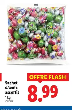 Lidl Sachet d'œufs assortis offre