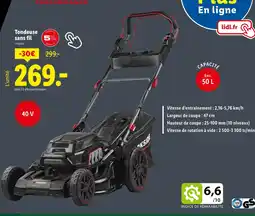 Lidl Parkside Tondeuse sans fil offre