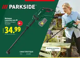 Lidl PARKSIDE Nettoyeur à pression sans fil offre