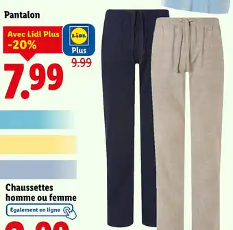 Lidl LIVERGY Pantalon offre