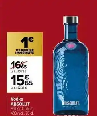 Vodka Absolut