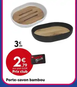 Maxi Bazar Porte-savon bambou offre