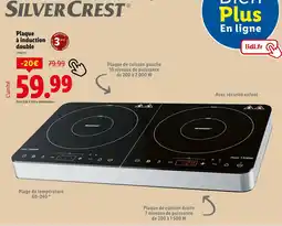 Lidl SILVERCREST Plaque à induction double offre