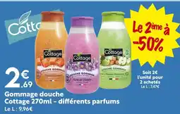 Maxi Bazar COTTAGE Gommage douche 270ml offre