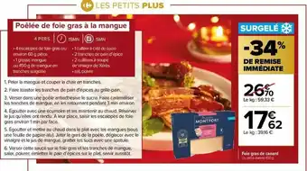 Carrefour Market Foie Gras De Canard offre
