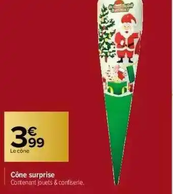 Carrefour Market Cône Surprise offre