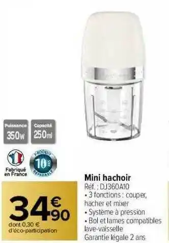 Mini Hachoir