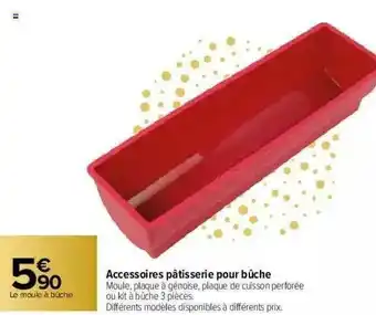 Carrefour Market Accessoires Pâtisserie Pour Bûche offre