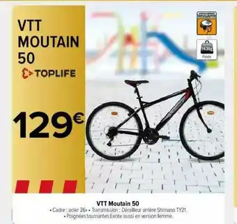 Carrefour Market Vtt Moutain 50 offre