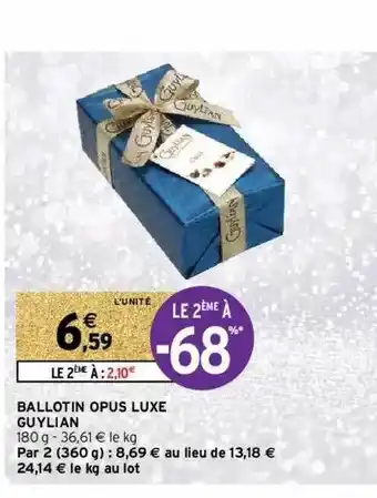 Ballotin Opus Luxe Guylian