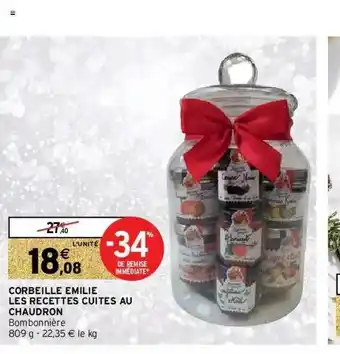 Intermarché Corbeille émilie Les Recettes Cuites Au Chaudron offre