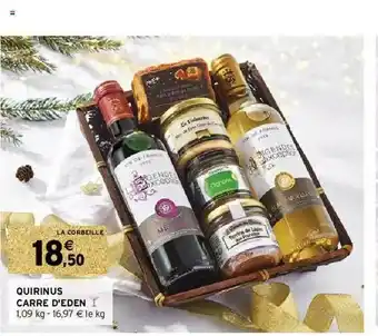 Intermarché Quirinus Carré D'eden offre