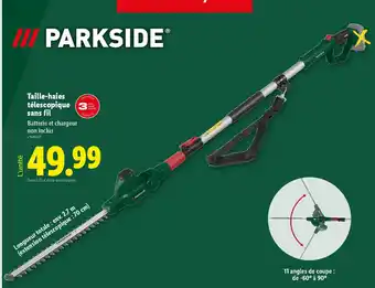 Lidl PARKSIDE Taille-haies télescopique offre