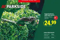 Lidl PARKSIDE Coupe-bordures/ taille-haies sans fil offre