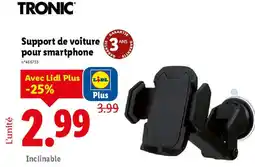 Lidl TRONIC® Support de voiture pour smartphone offre