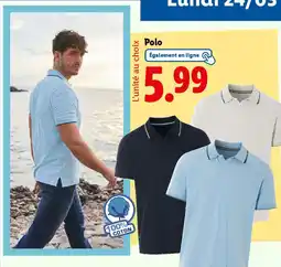 Lidl LIVERGYⓇ Polo offre