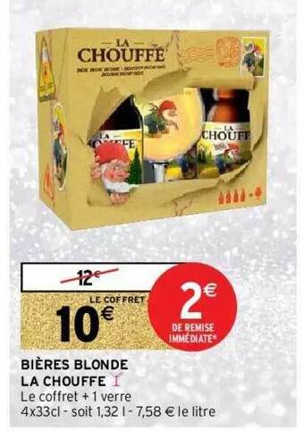 Intermarché Bières Blonde La Chouffe offre