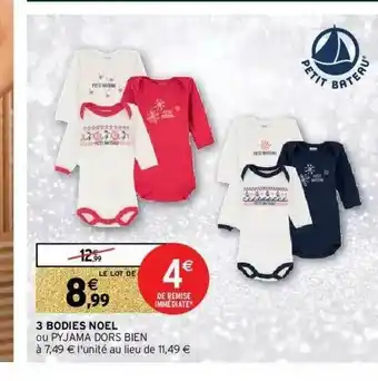 Intermarché 3 Bodies Noël offre