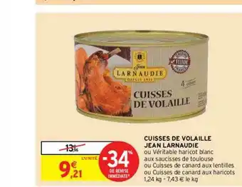 Cuisses De Volaille Jean Larnaudie