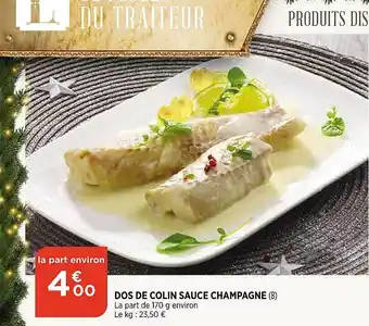 Bi1 Dos De Colin Champagne offre