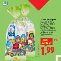 Lidl Sachet de Pâques offre