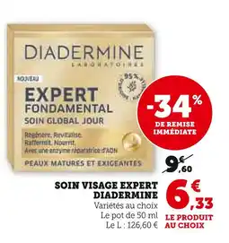 U Express Diadermine Soin visage Expert offre