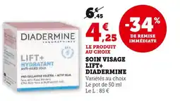 U Express DIADERMINE Soin Visage Lift+ offre